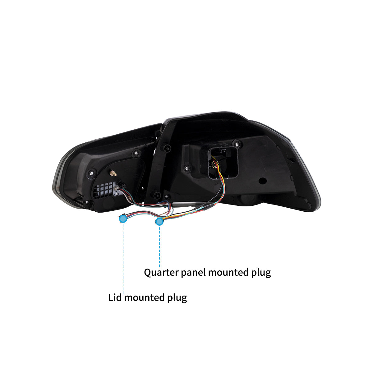 VLAND LED Tail Lights for Volkswagen Golf 6 MK6 2009-2014 (GTS Style) Australia