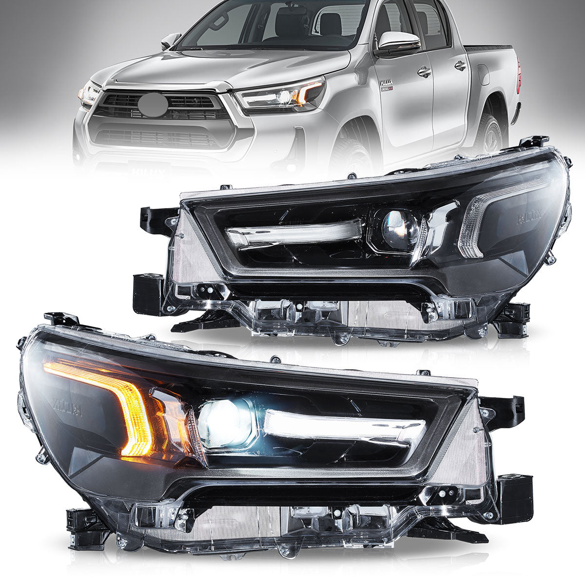 VLAND LED Headlights For 2021-2024 Toyota Hilux Australia