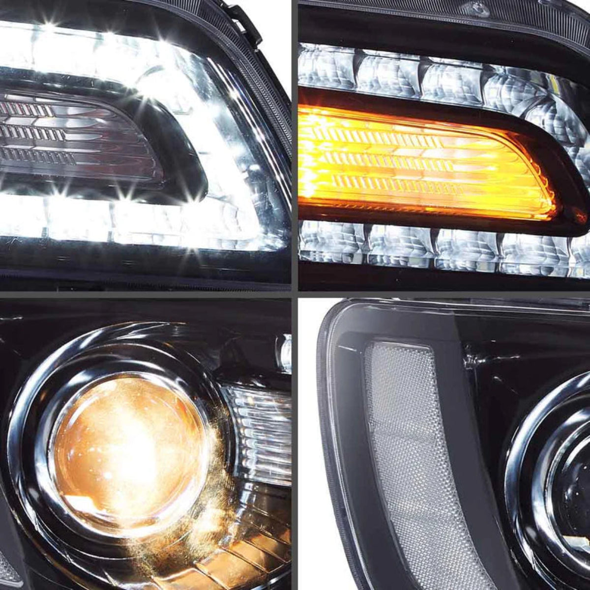 VLAND LED Projector Headlights For 2011–2023 Chrysler 300