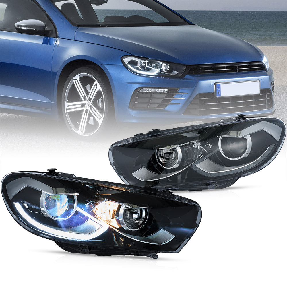 VLAND LED Headlights For 2009-2014 Volkswagen Scirocco Australia