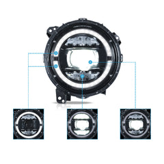 VLAND LED Headlights For 2018-2023 Jeep Wrangler & Gladiator JT Australia