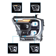 VLAND LED Headlights For 2022-2024 Ford Ranger T9 Australia