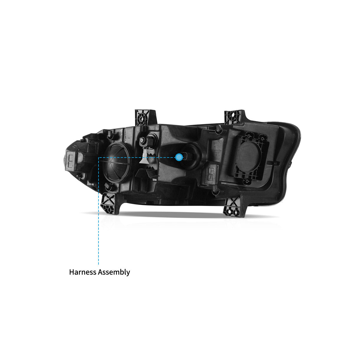 VLAND LED Headlights For 2015-2023 Dodge Charger RGB Style