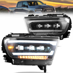 VLAND LED Headlights For Dodge RAM 1500 2019-2024