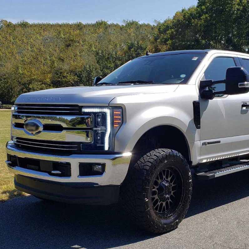 VLAND LED Headlights For 2017-2019 Ford F250 F350 F450 F550