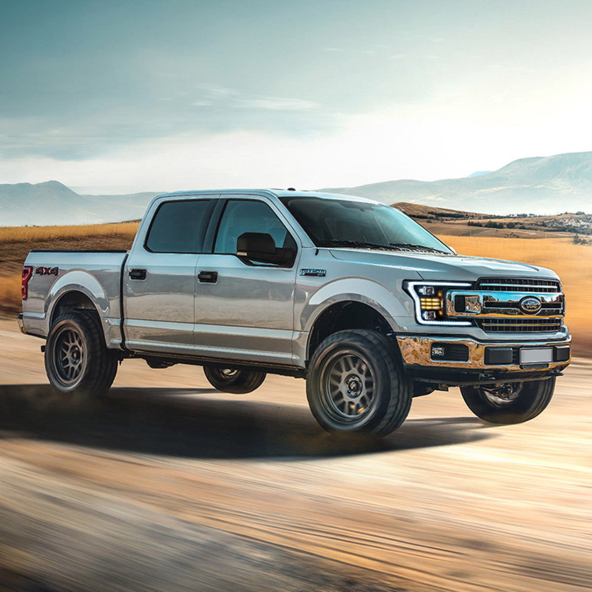 VLAND LED Dual Beam Headlights For 2018-2020 Ford F150 Australia