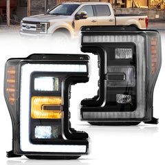 VLAND LED Headlights For 2017-2019 Ford F250 F350 F450 F550