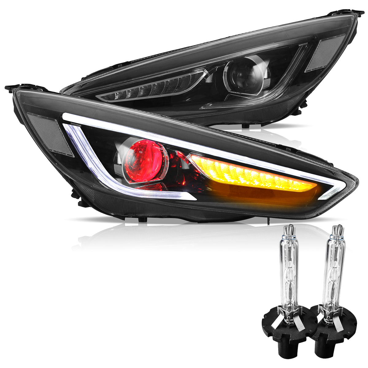 VLAND LED Headlights for 2015-2019 Ford Focus Mk III Facelift (mk 3.5) Australia