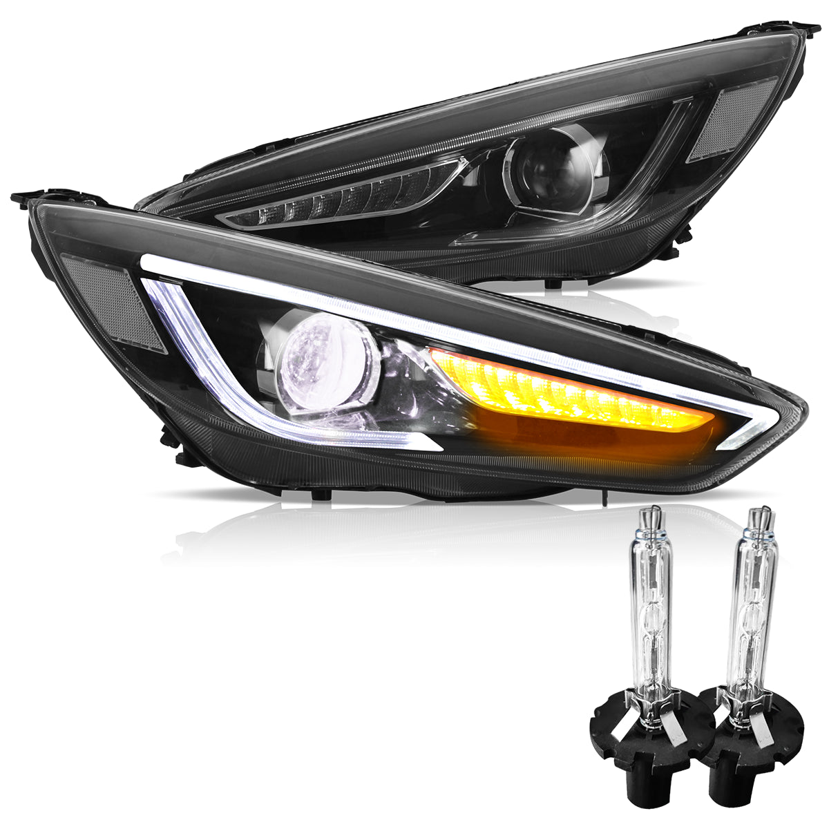 VLAND LED Headlights for 2015-2019 Ford Focus Mk III Facelift (mk 3.5) Australia