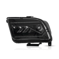 VLAND LED Dual Beam Headlights For Ford Mustang 2005-2009