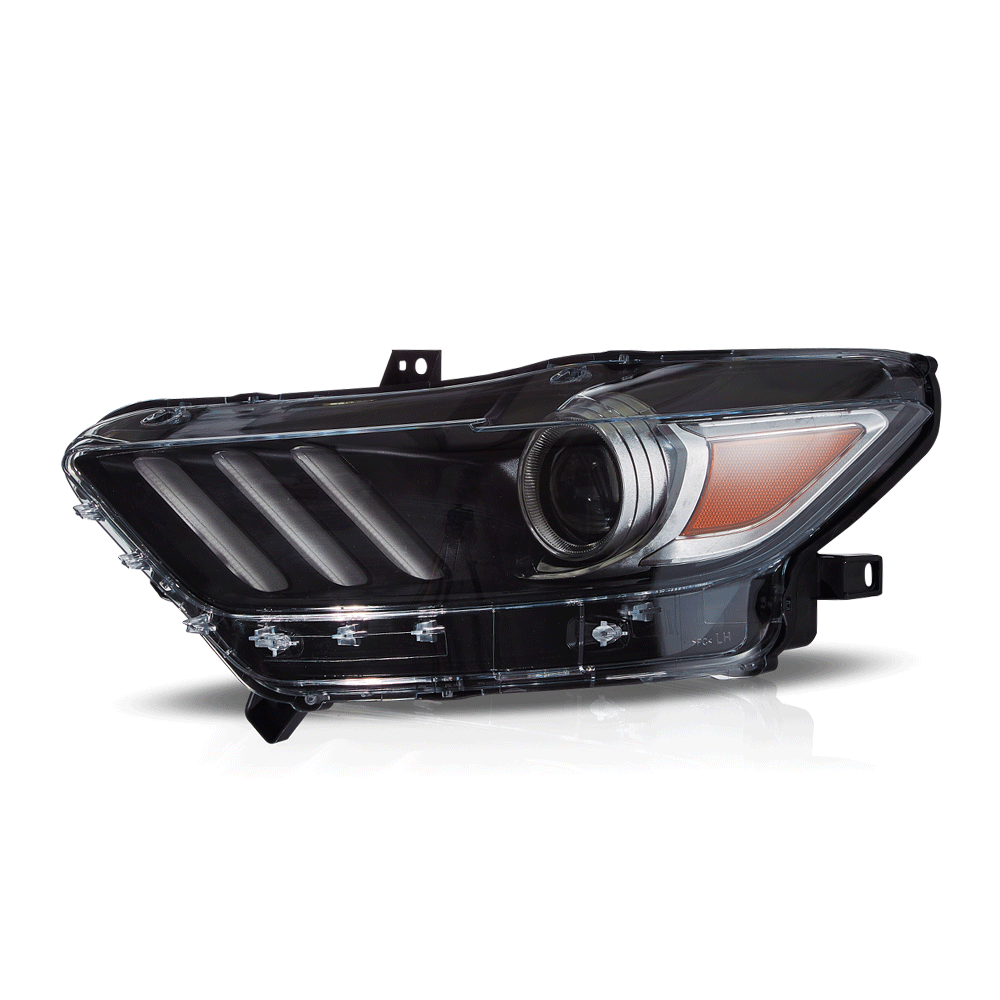 VLAND Headlights For 2015 2016 2017 Ford Mustang (S550)