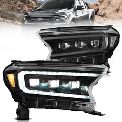 VLAND LED Matrix Headlights for 2016-2022 Ford Ranger PX Australia