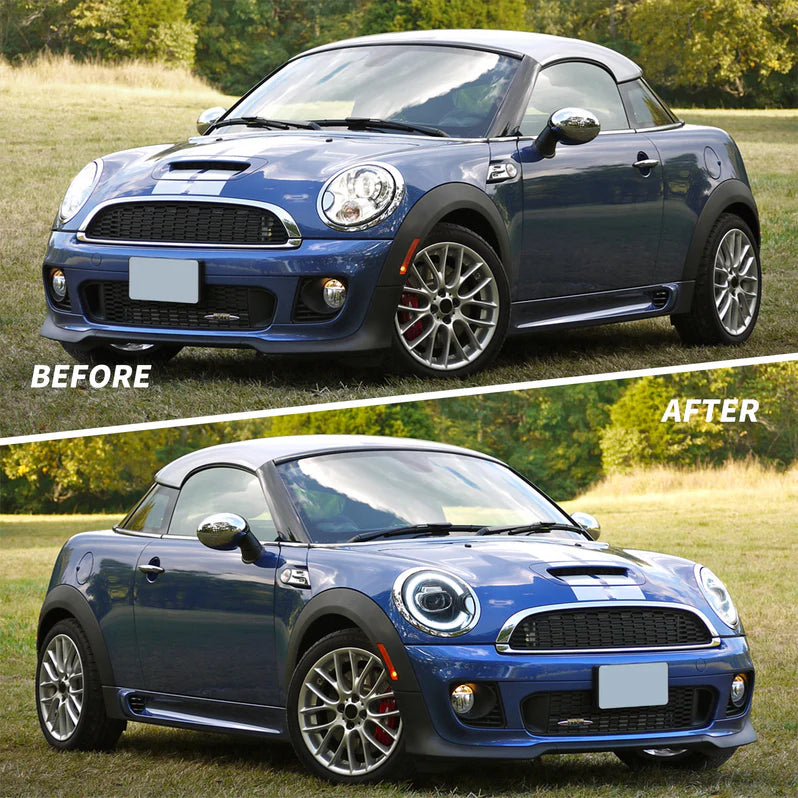 VLAND LED Headlights For 2007-2013 Mini Cooper 2th Gen(R55 R56 R57 R58 R59)
