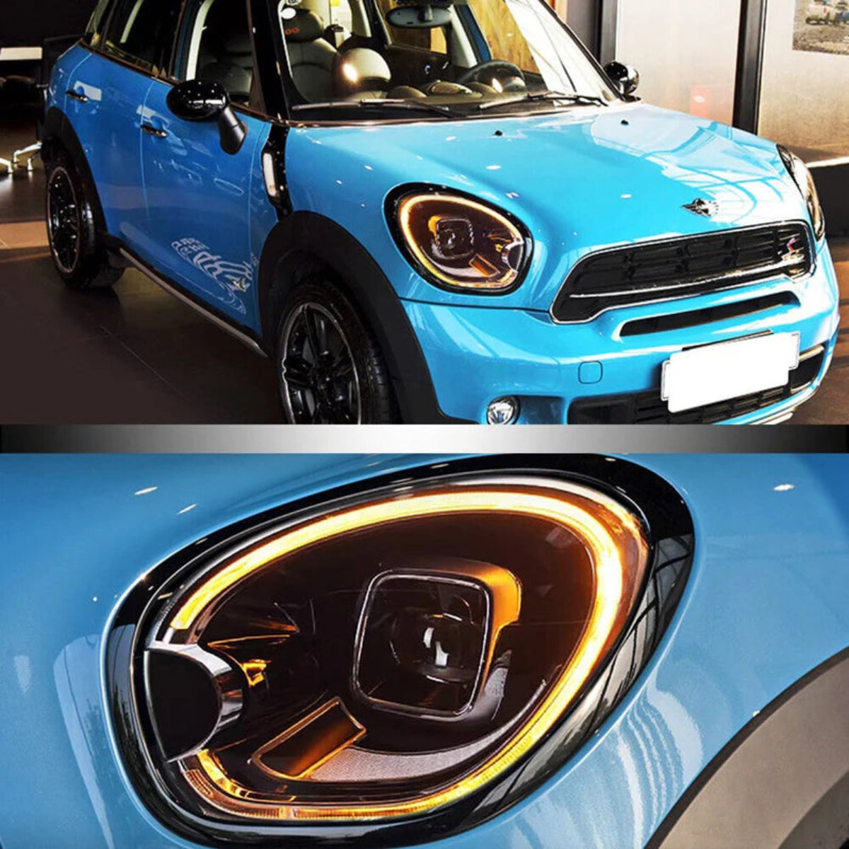VLAND LED Headlights For 2010-2016 Mini Countryman R60 Australia
