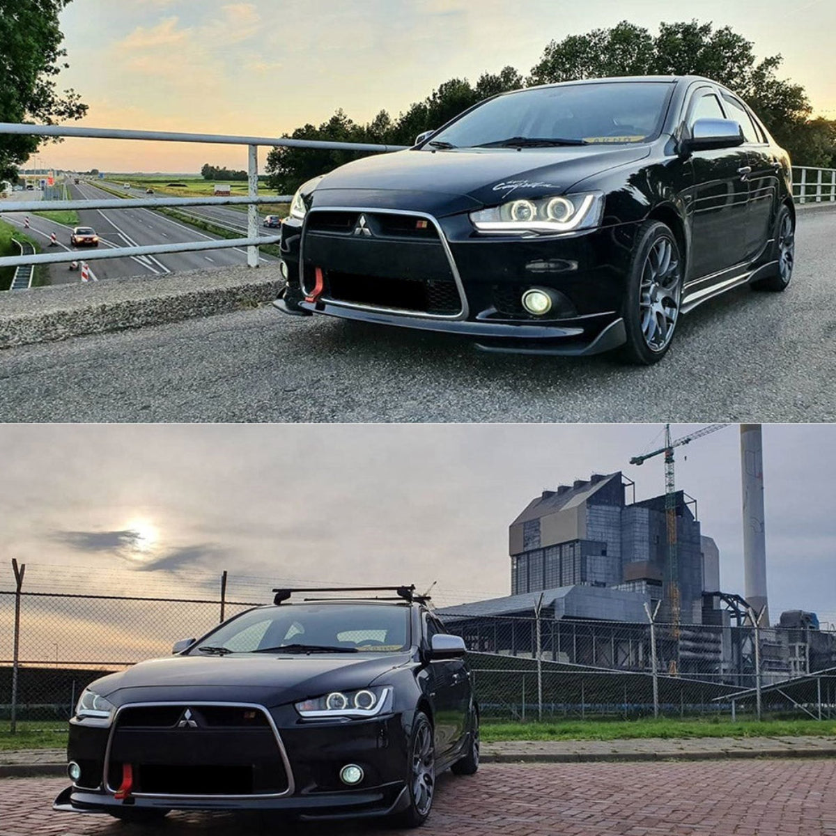 VLAND LED Headlights For 2008-2017 Mitsubishi Lancer / EVO X Australia