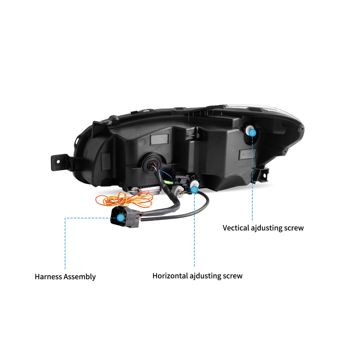VLAND LED Headlights for 2015-2021 Subaru WRX Australia