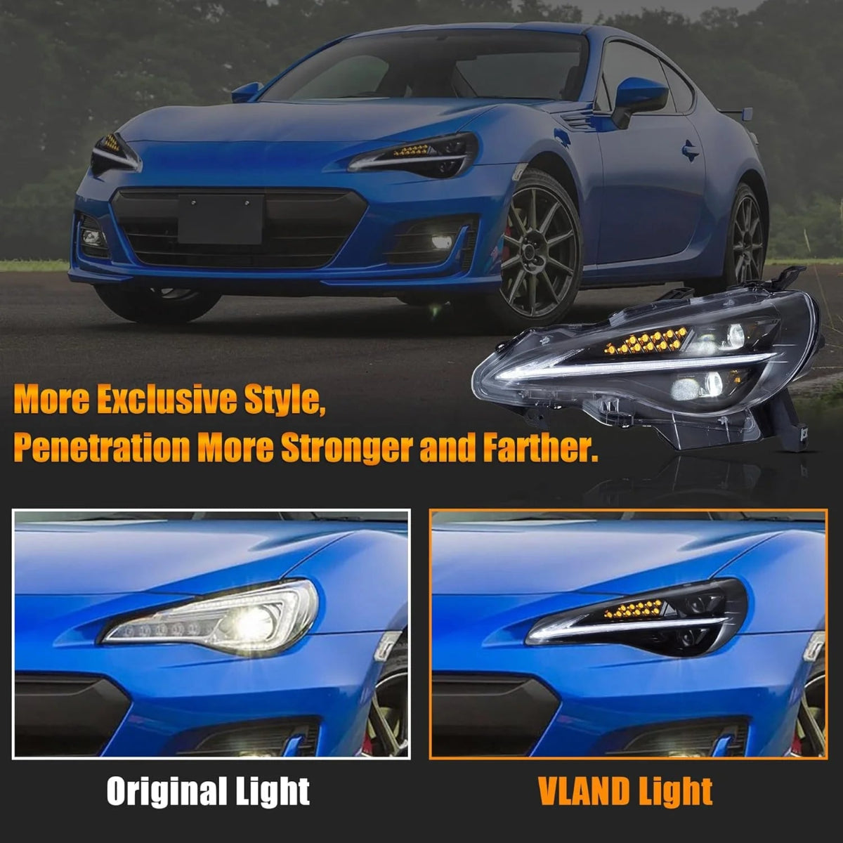 VLAND LED Headlights For 2012-2020 Toyota 86 GT86 & Scion Frs & Subaru Brz Australia