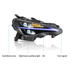 VLAND LED Headlights For 2012-2020 Toyota 86 GT86 & Scion Frs & Subaru Brz Australia