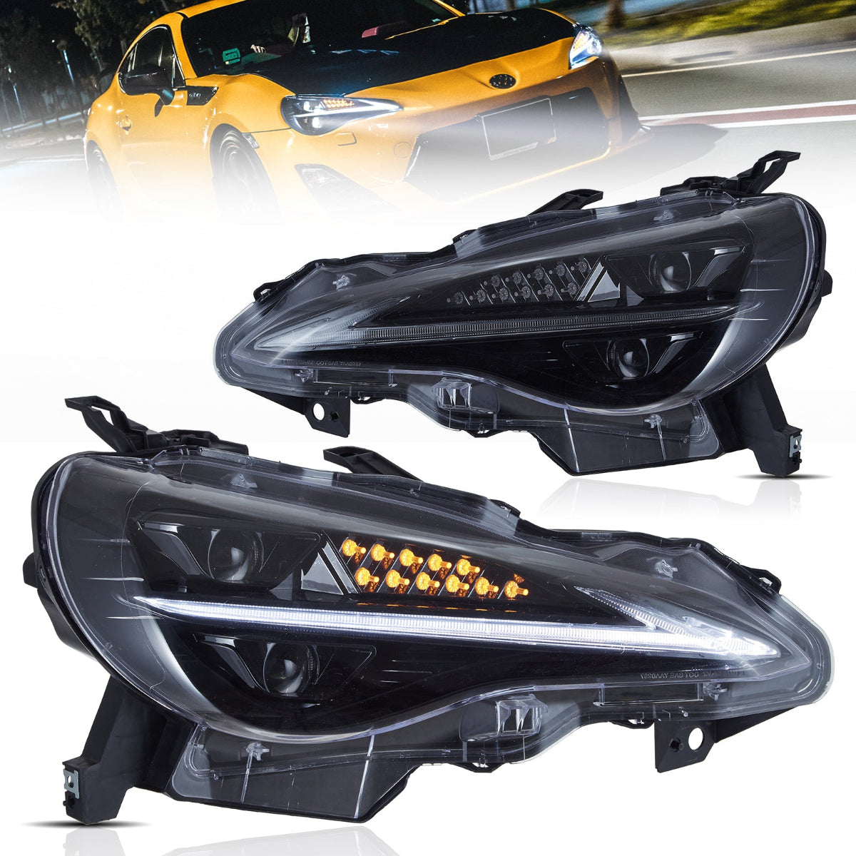 VLAND LED Headlights For 2012-2020 Toyota 86 GT86 & Scion Frs & Subaru Brz Australia