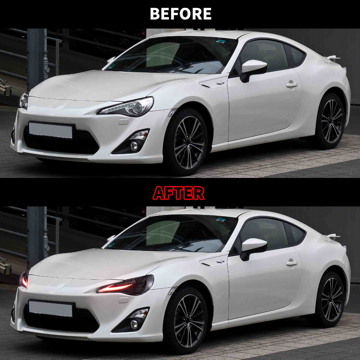 VLAND RGB LED Headlights For 2012-2020 Toyota 86 GT86 & Scion Frs & Subaru Brz Australia