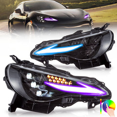 VLAND RGB LED Headlights For 2012-2020 Toyota 86 GT86 & Scion Frs & Subaru Brz Australia