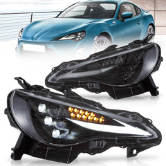 VLAND RGB LED Headlights For 2012-2020 Toyota 86 GT86 & Scion Frs & Subaru Brz Australia