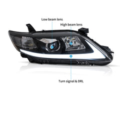 VLAND LED Headlights For 2010 2011  Toyota Camry Australia