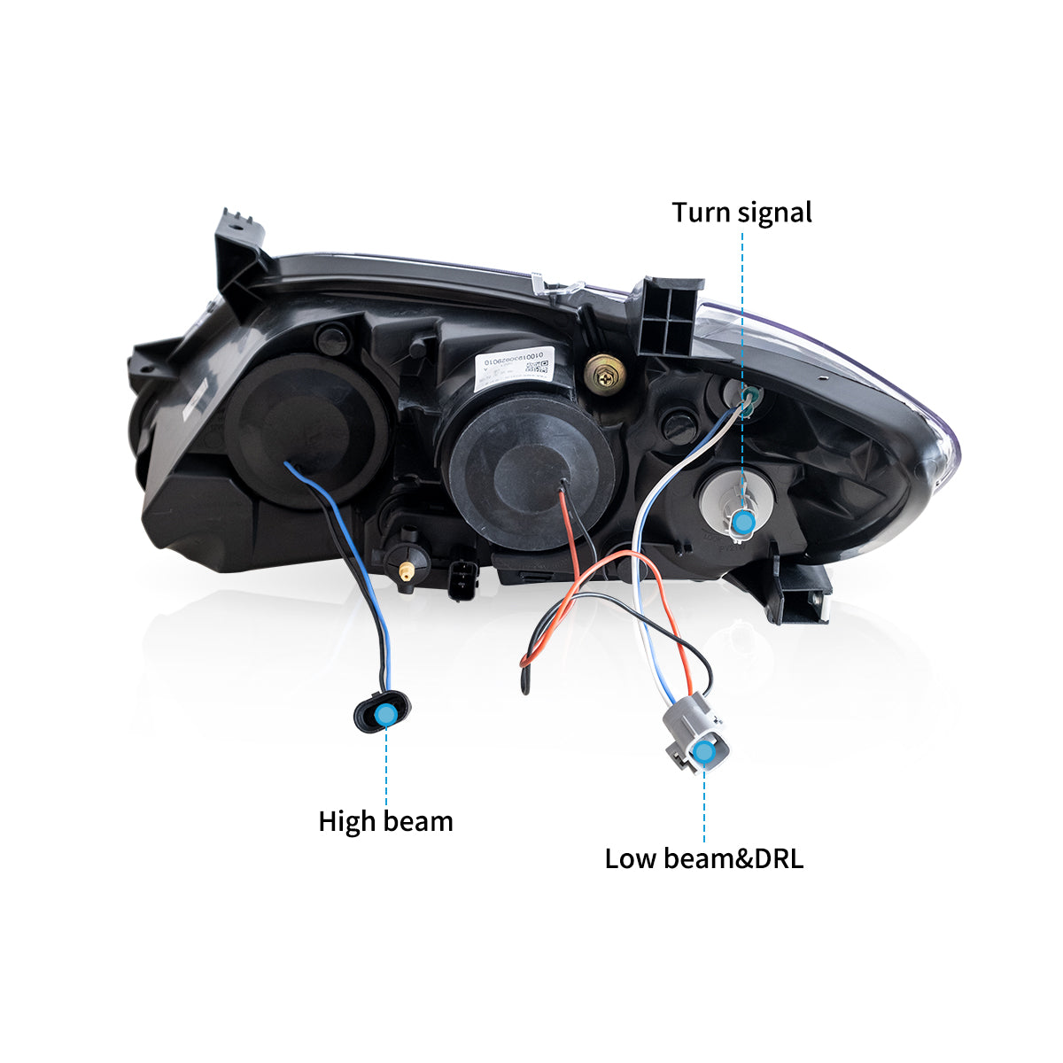 VLAND LED Headlights For 2010 2011  Toyota Camry Australia
