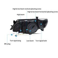 VLAND LED Headlights for 2012-2014 Toyota Camry Sedan Australia