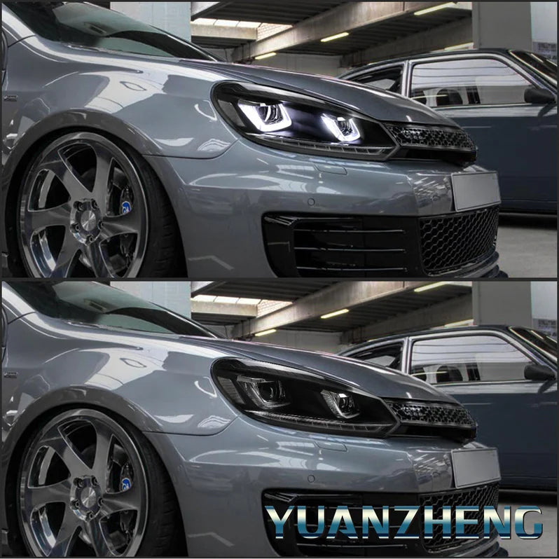 VLAND LED Headlights For 2009-2014 Volkswagen Golf 6 MK6 Australia