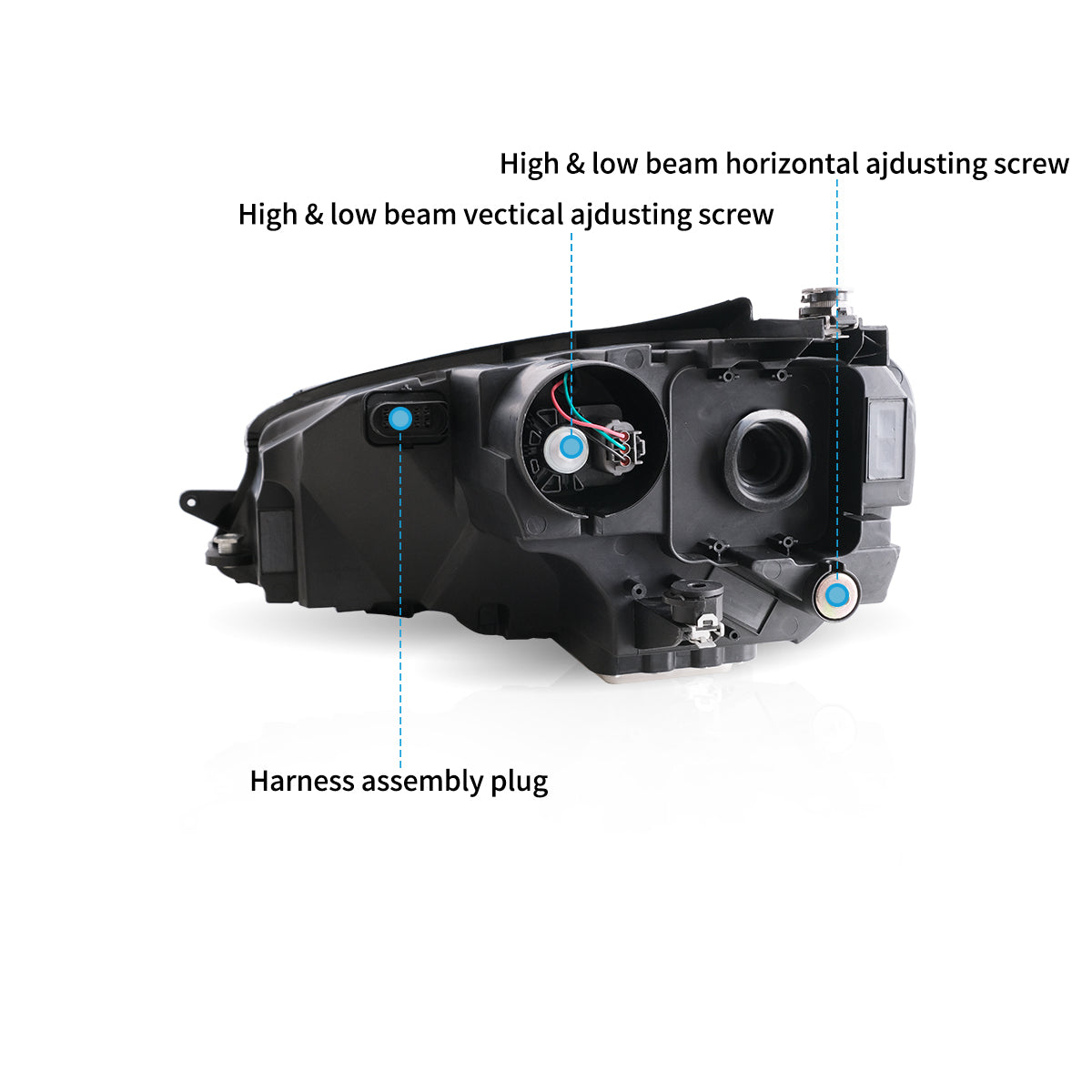VLAND LED Headlights for 2015-2017 Volkswagen Golf 7 / MK7 Australia