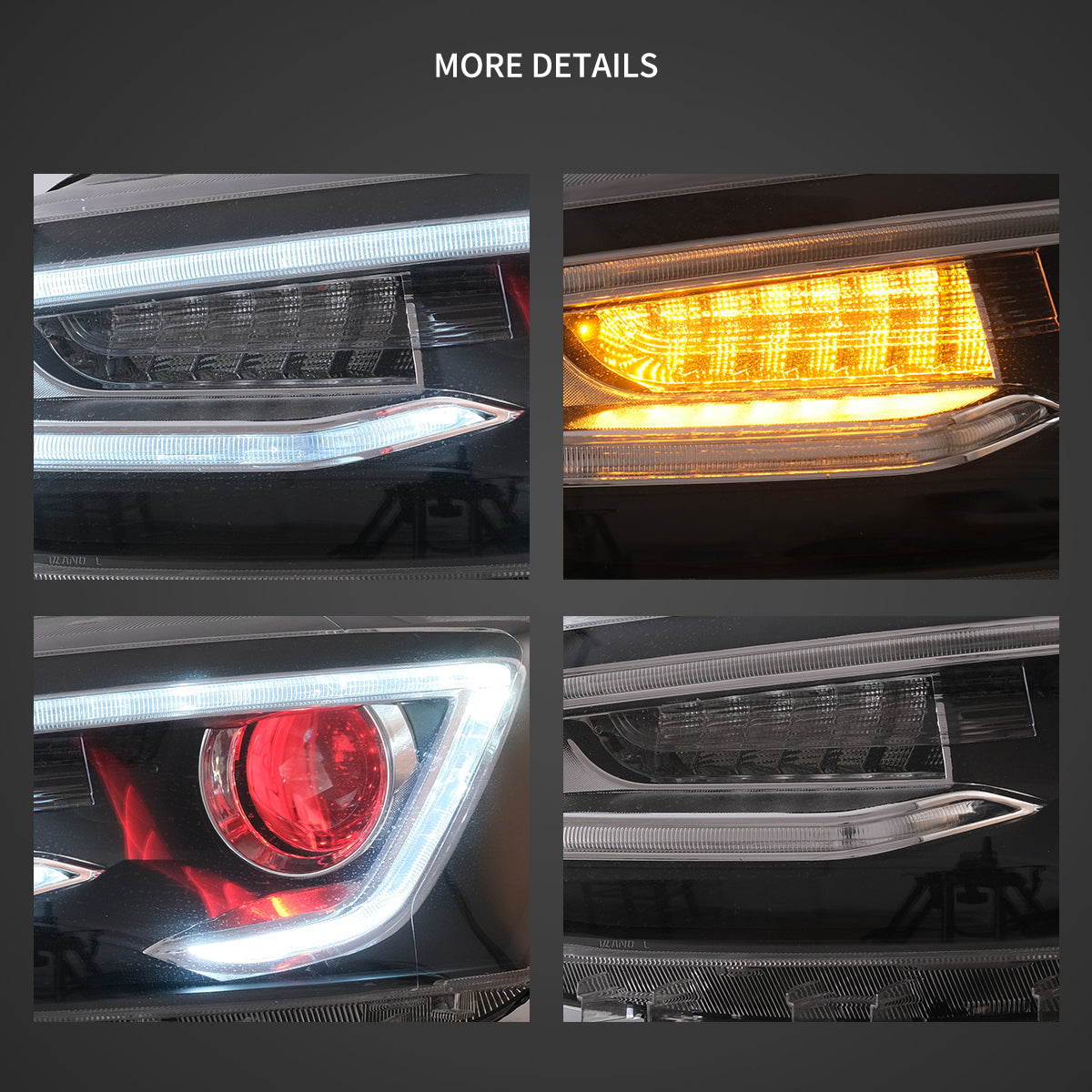 VLAND Headlights For 2012-2018 Volkswagen Jetta/Sagitar MK6 Australia