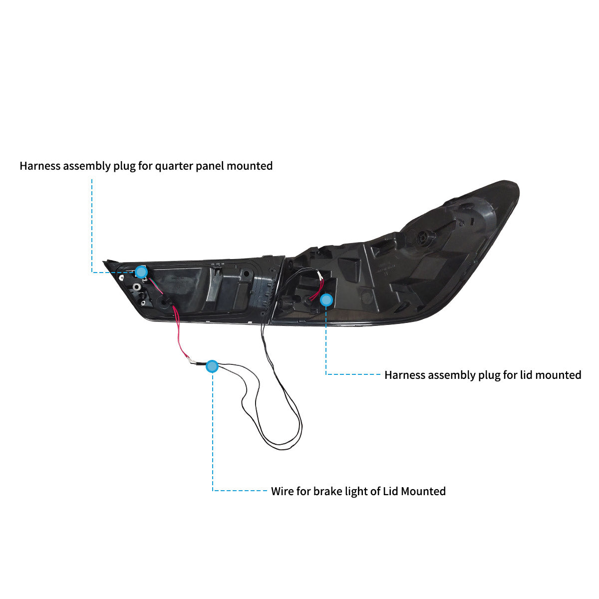 VLAND OLED Tail Lights For 2020-2024 BMW 3-Series G20/G28/G80 Australia