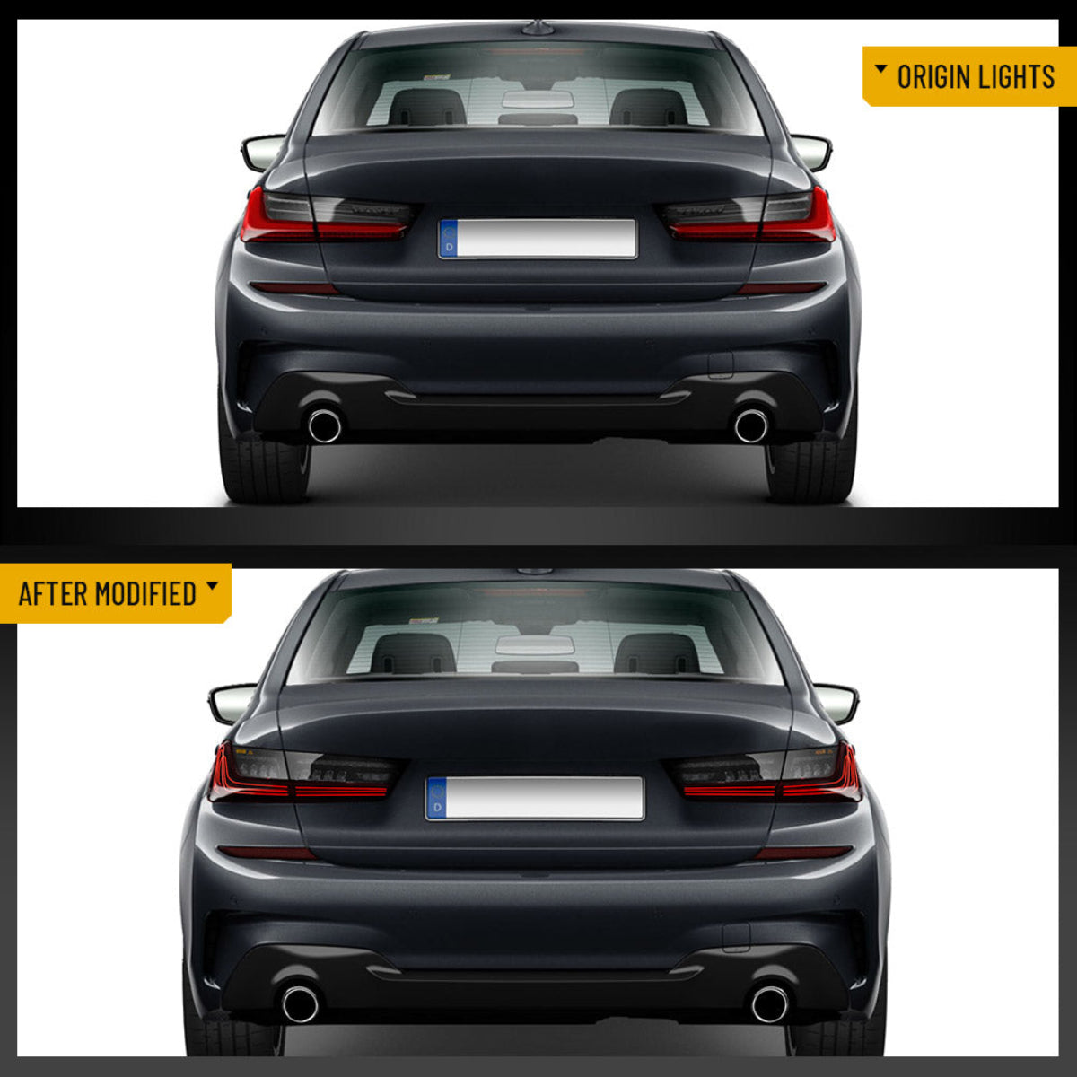 VLAND LED Laser Taillights For 2020-2024 BMW 3-Series G20 Australia