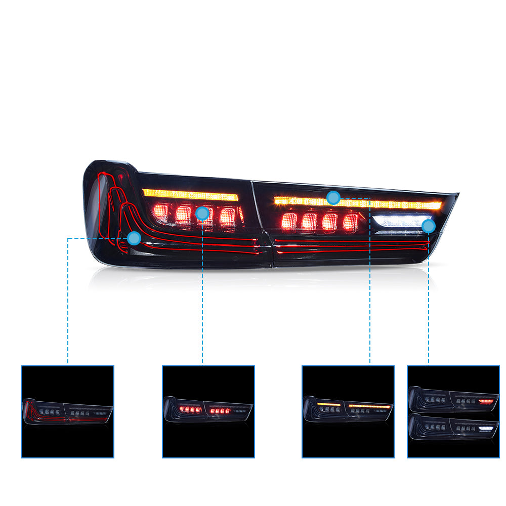 VLAND LED Laser Taillights For 2020-2024 BMW 3-Series G20 Australia