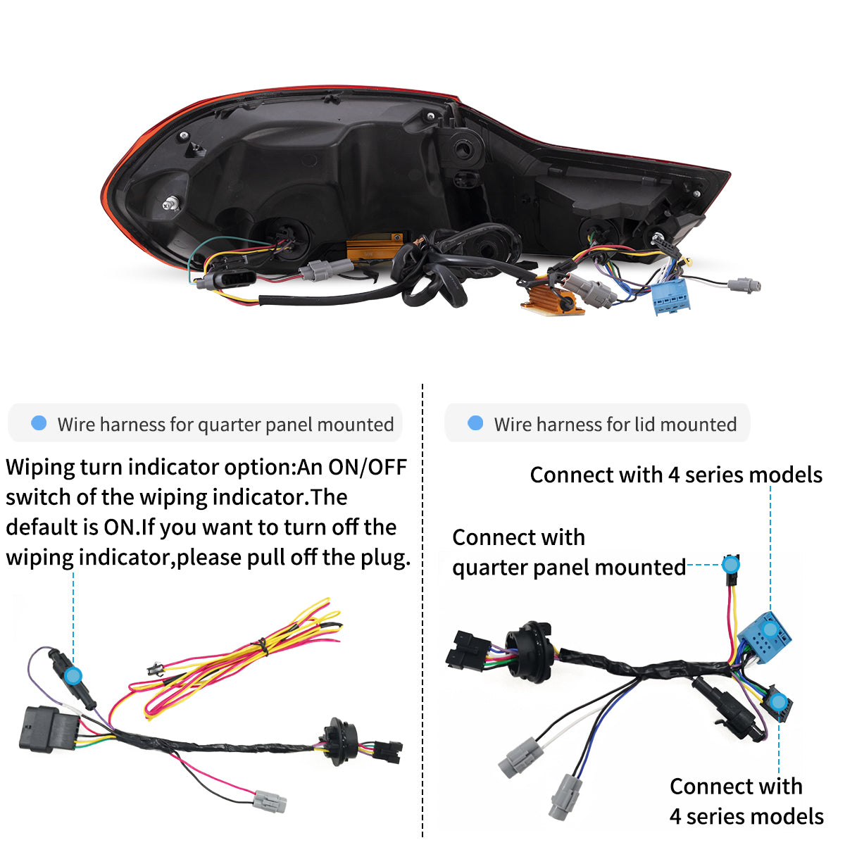 VLAND OLED Tail Lights For 2014-2020 BMW 4-Series M4 GTS F32 F82 Australia