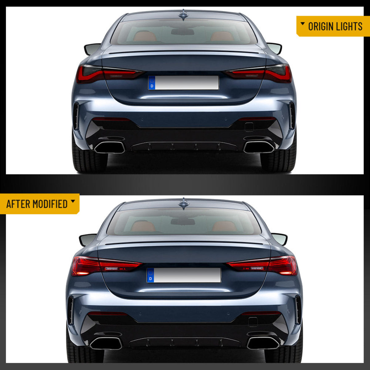 VLAND LED Taillights CSL Style For 2021-2024 BMW 4-Series M4 Australia
