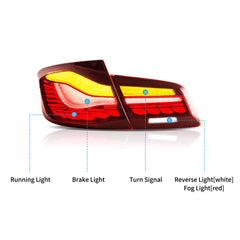 VLAND OLED Taillights For 2011-2017 BMW 5 Series M5 F10/F18 Australia