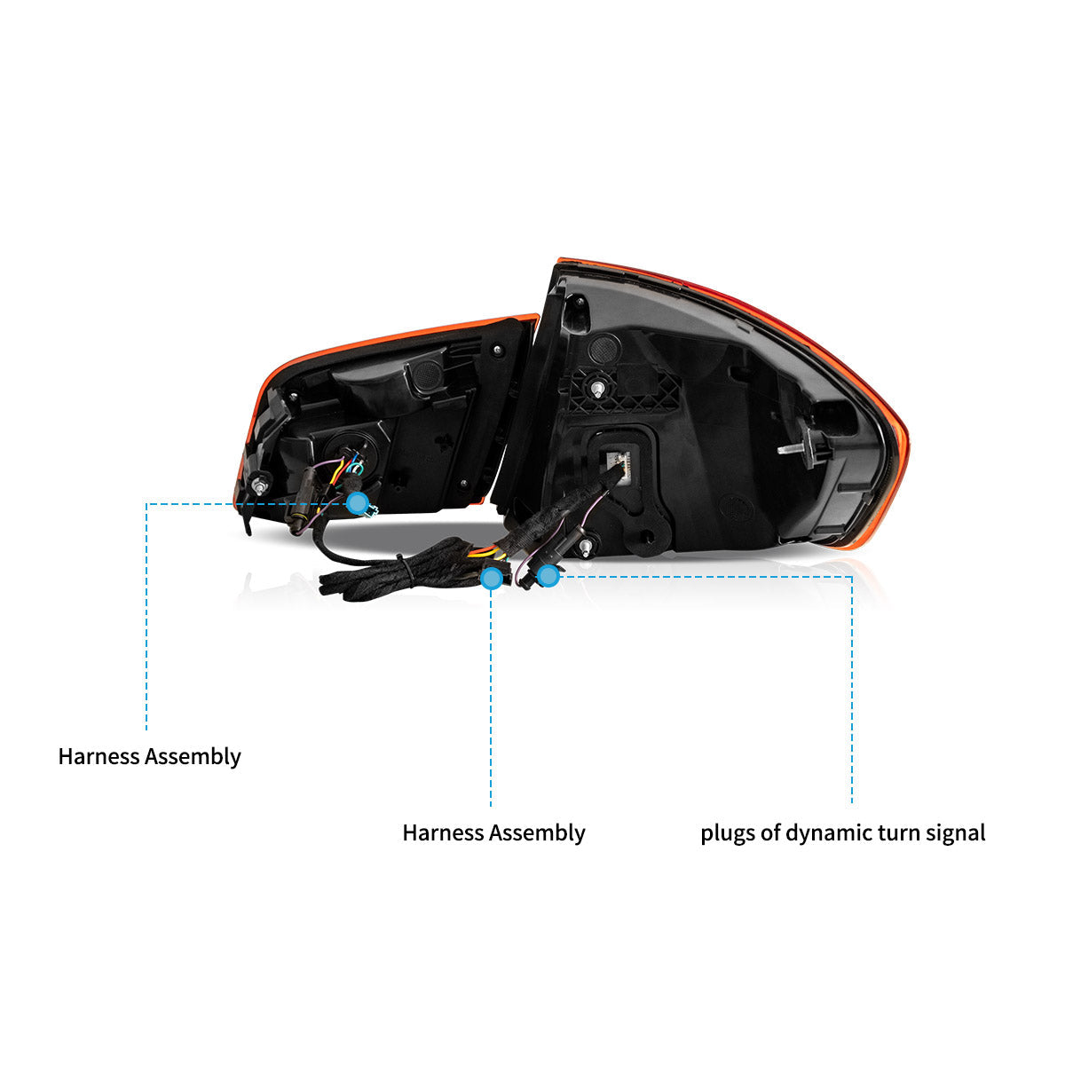 VLAND OLED Taillights For 2011-2017 BMW 5 Series M5 F10/F18 Australia