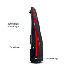 VLAND LED Tail Lights For 2007-2014 Cadillac Escalade / ESV Australia