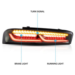 VLAND LED Taillights For 2016-2018 Chevrolet Camaro Australia