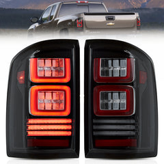 VLAND LED Tail lights For 2007-2013 Chevrolet Silverado 1500 2500HD 3500HD