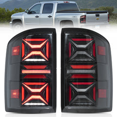 VLAND LED Tail lights For 2007-2013 Chevrolet Silverado 1500 2500HD 3500HD