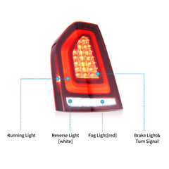VLAND LED Taillights For 2011-2014 Chrysler 300 & Lancia Thema Australia
