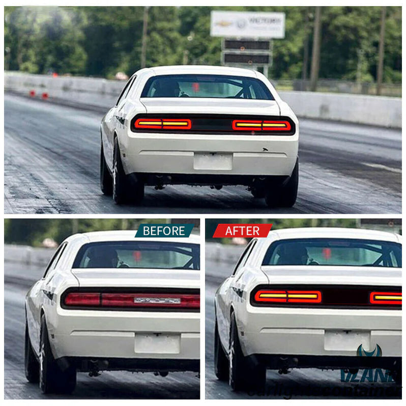 VLAND LED Tail Lights for Dodge Challenger 2008-2014