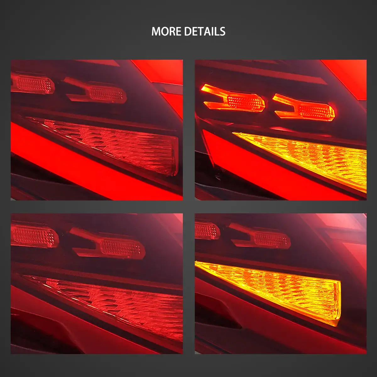 Vland LED taillights For 2009-2017 Ford Fiesta Hatchback/Van Australia