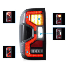 Vland LED Tail Lights For 2022-2024 Ford Ranger Australia