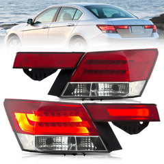 VLAND LED Tail lights For Honda Accord Inspire 2008-2012 [4PCS] Australia