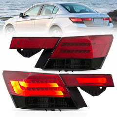 VLAND LED Tail lights For Honda Accord Inspire 2008-2012 [4PCS] Australia