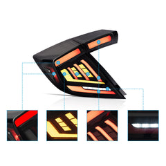 VLAND LED Taillights For 2016-2021 Honda Civic Australia